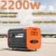 2200W Portable Solar Generator for Wireless Charging and United Nations AC Socket
