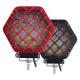 5.5 inch 4D Hexagon Work light with 48W Cree Chip with 3800 lm, Red, Black Covering color for choose