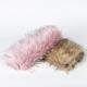 Polyester Back Material High Density 1100g/m Faux Fur Fabric for Garments
