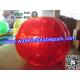 Entertainment  Body Zorbing Ball Apple Design ,  Colorful Inflatable Beach Ball