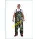 FQY1904 Army-Camouflage PVC Safty Chest/ Waist Protective Working Fishery Men Pants