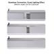 Aluminum Linkable Linear LED Light Fixtures AC100V-240V High CRI Ra 80