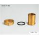 TLY-1079 1/2-2 MF  water  meter brass nut  free connection NPT copper fittng water oil gas mixer matel plumping joint