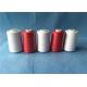 Wear Resistant Polyester Core Spun Yarn 402 Count With Dyeable Pattern , Red Color