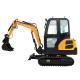 Hightop 2000kg Mini Hydraulic Excavator Small Digger With Front Window Open Close