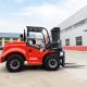 4 Wheel 5000 Lbs Small Rough Terrain Forklift Automatic Transmission