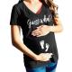 Custom Made Printed Womens Maternity Clothes Casual Maternity Tops Summer