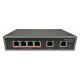 POE-S2004F(4FE+2FE)_4 Port 10/100Mbps IEEE802.3af/at PoE Switch with 65W External power supply (Newly Developed)