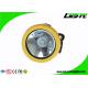 4000lux LED Mining Light  3.7V Rated  Voltage 191g Weight With Single Charger