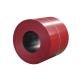 Red Ral 3005 Prepainted Galvanized Steel Coils 0.12mm Color Coated 1250mm