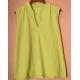 Refreshing Style Ladies Summer Vest 95% Cotton Green Tank Top Womens