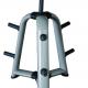 780*780*1100mm Gym Fitness Accessories Round Tube Weight Plate Tree Rack