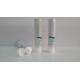 4oz Glossy / Matt Varnish Surface Soft Toothpaste Tube Containers Top Silver Rim