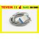 ECG cable with integrated 10 lead wires for Fukuda ME EKG machine