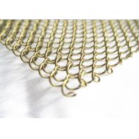 Durable Metal Mesh Drapery Restaurant Hotel Fireplace Spark Screen Mesh Curtains 6x6mm