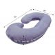 C Shaped 135*70cm Maternity Pregnancy Pillow 100% Polyester Filling