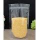 Food Packaging PET/PE Transparent Stand Up Pouch With Zipper 120UM