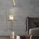 Marble Contemporary Metal Led Floor Standing Lamps For Home Living Room