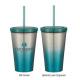 Colorful Stainless Steel Tumbler Bottle With Lid And Straw Eco Friendly