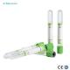 Disposable Sodium Heparin Plasma Blood Collection Tubes Green Top 13*100
