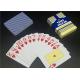 0.3 0.32mm Thickness Matt Varnish Casino Playing Cards Full color Plastic Material