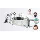 High Speed Medical Face Mask Machine PLC Touch Screen Control For Industrial