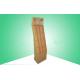 Natural Eco Friendly Kraft Cardboard Display Racks 12 Cells Promoting Electronic Items