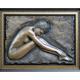 Home Decoration Bronze Relief Sculpture 70cm Female Nude Sculptures