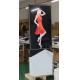55 Inch LCD Screen Video Wall Digital Signage UHD 3g Two Sides Floor Stand