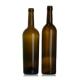 Bulk Pressure Mouth Glass Wine Bottle Blue Empty 375ml Personalized