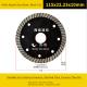 Ceramics 115mm Diamond Cutting Disc , 1.6mm Wet Dry Diamond Blade