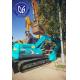 Maneuverable Sk75 Used Kobelco 7.5 Ton Excavator Versatile For Construction