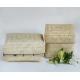 Bamboo Pouches, Bamboo Box for Gifts packing in natural and stained finish bamboo case