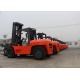 Big Capacity 10 Tons Hydraulic Diesel Material Handling Forklift With Isuzu Engine