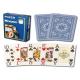 Gamble Cheat Modiano Cristallo Marked Playing Cards , Waterproof Cheat Cards