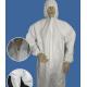 Fluid Resistant Disposable PPE Hospital Gowns Back Opening For Home Care