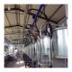 SS304 Herringbone Milking Hall PVC pipeline Parallel Milking Parlor