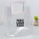 PVC Clear Gift Handbag Custom Logo Imprint Transparent PVC Tote Bag Hot Giftaway Products