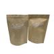 Biodegradable Printed Kraft Paper Pouch Peanut Snack Packaging Bags