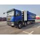 SHACMAN CNG Dump Truck X3000 8x4 430 EuroV Blue