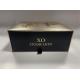 Embossed Logo Red Wine Box Satin Lining Cardboard Boxes For Wine Bottles