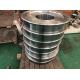 Hot Steel Forged Rail Wheels 12 Inches 4140 Material 490 Hb Hardness