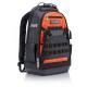 Heavy Duty Waterproof Tool Backpack 1680D Nylon Fabric Extra Large Tool Backpack