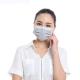 4 Ply Activated Carbon Disposable Dust Mask Flexible Nose Piece Ultrasonic Sealing