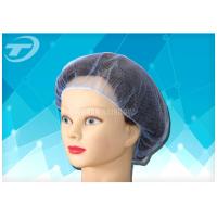 Single Use Mesh Nylon Hairnet  Disposable Surgical Caps CE And ISO Certificated