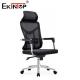 Ergonomic Office Chair with Headrest and Mesh Fabric Metal Legs