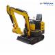 Mini Excavator 0.8T Small Digger 1 Ton Farming Excavator With Rubber Track