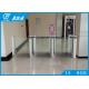 Indoor Smart Speed  Half Height Turnstile Fault Detection With Led Indicator Light For Bank