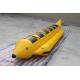 4.9x1.1m Inflatable Water Games ,  Inflatable Flying Fish Water Banana Boat For 5 People