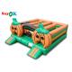 Commercial Pumpkin Theme Halloween Inflatable Maze Obstacle Course Inflatable Games For Kids